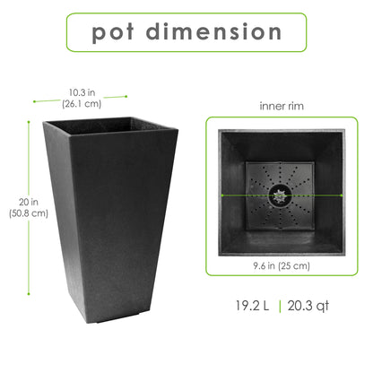 Jardinière Sonata 20"
