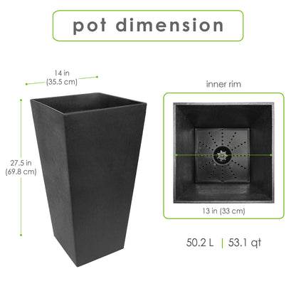 Jardinière Sonata 28"